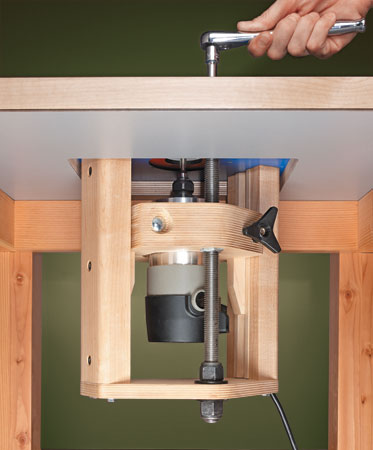 Router Jig: Router Lift