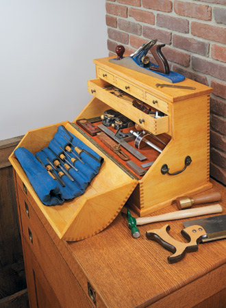 Curved-Lid Tool Chest