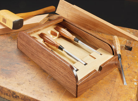 Roll-Top Chisel Case
