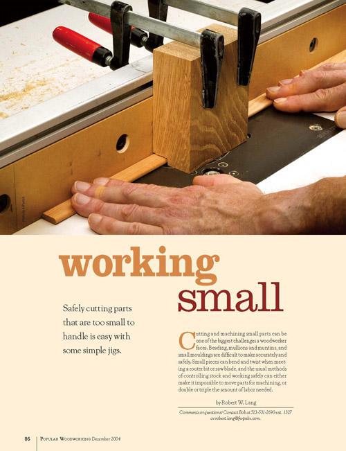 Working Small