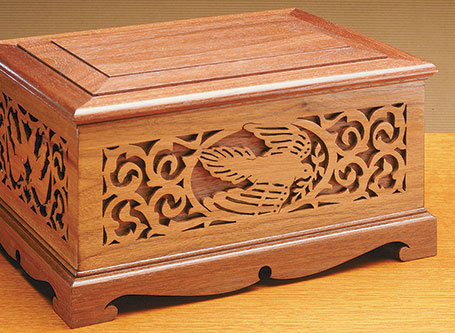 Scroll-Sawn Jewelry Box