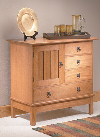Craftsman-Style Cabinet
