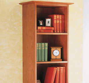 Easy-To-Build Tower Bookcase